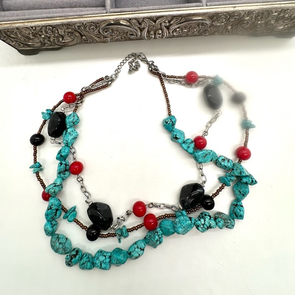 Southwestern Turquoise Jewelry lot - Picture 16 of 17